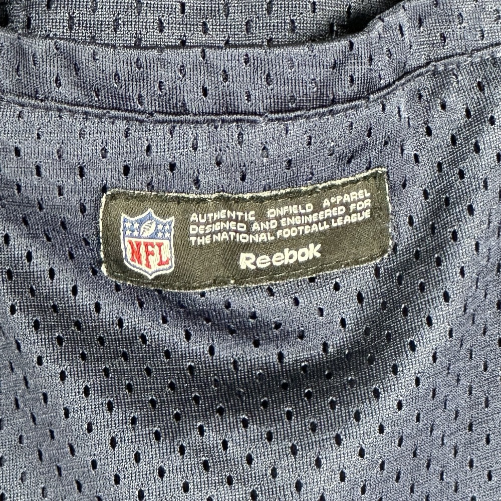 Vintage Reebok Mens XL Distressed Dallas Cowboys Football Mesh Shorts Blue - Picture 10 of 13